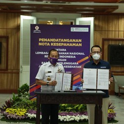 Cetak SDM Unggul, BPJS Kesehatan & Lemhanas Teken MoU