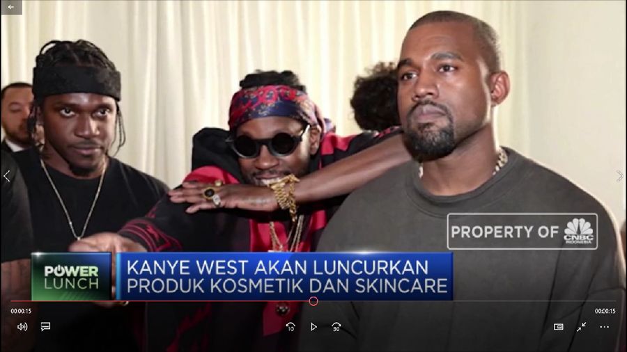 Kanye West akan Luncurkan Produk Kosmetik & Skincare