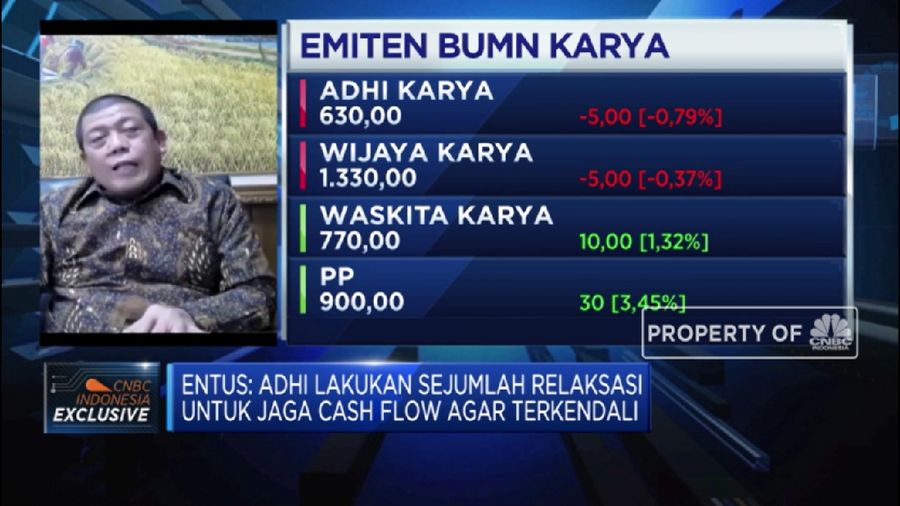Pandemi Dorong Pemanfaatan Sistem IT Adhi Karya (CNBC Indonesia TV)