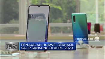 April 2020, Penjualan Huawei Salip Samsung