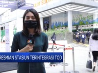 Stasiun Terintegrasi TOD Diresmikan