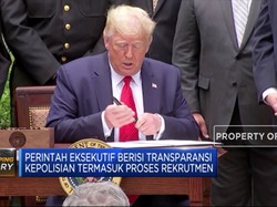 Trump Teken Reformasi Kepolisian