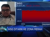 BI7DRR Dipangkas 25bps, IHSG Ditutup Melemah 1,25%