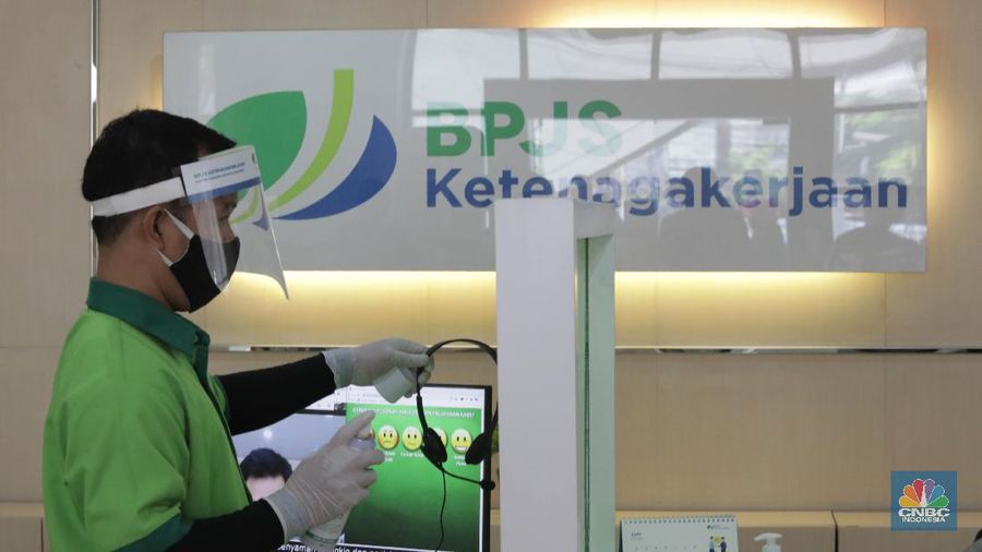 BPJS Ketenagakerjaan (CNBC Indonesia/ Muhammad Sabki)