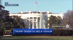 Presiden Trump Teken UU Bela Uighur
