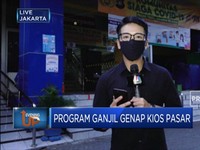 Program Ganjil Genap Kios Pasar