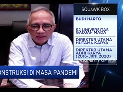 Budi Harto: Saat Pandemi, HK Kejar Proyek Baru dari BUMN