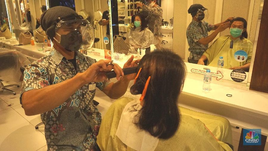 kondisi Salon di Jakarta di Era New Normal