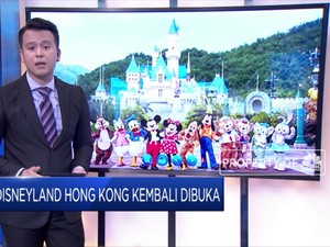 Top! Disneyland Hong Kong Kembali Dibuka Pasca Tutup 5 Bulan