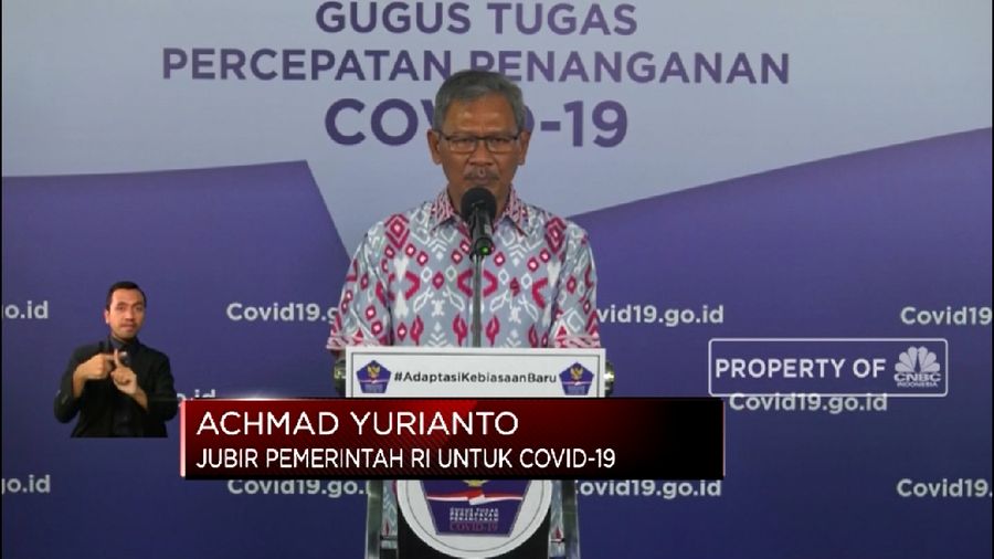 Corona RI 20 Juni, Kasus Positif Naik 1.226 Jadi 45.029  (CNBC TV )
