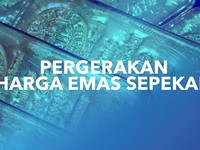 Harga Emas Sepekan 15-19 Juni, Emas Dunia Naik, Antam Loyo
