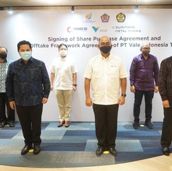 Sah! MIND ID Caplok 20% Saham Divestasi Vale Rp 5,5 T