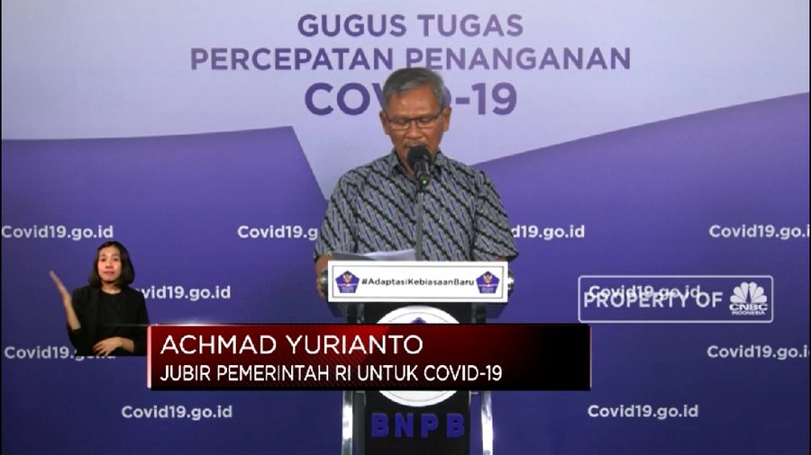 Corona RI 21 Juni, Kasus Positif Naik 862 Jadi 45.891(CNBC TV )
