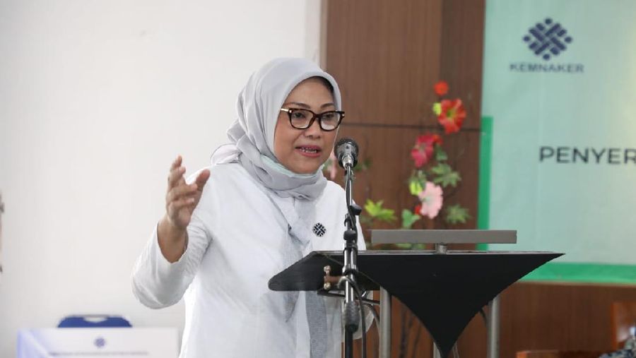 Menteri Ketenagakerjaan RI, Ida Fauziyah (Biro Humas Kemnaker)