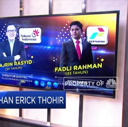 Bos Muda Pilihan Erick Thohir