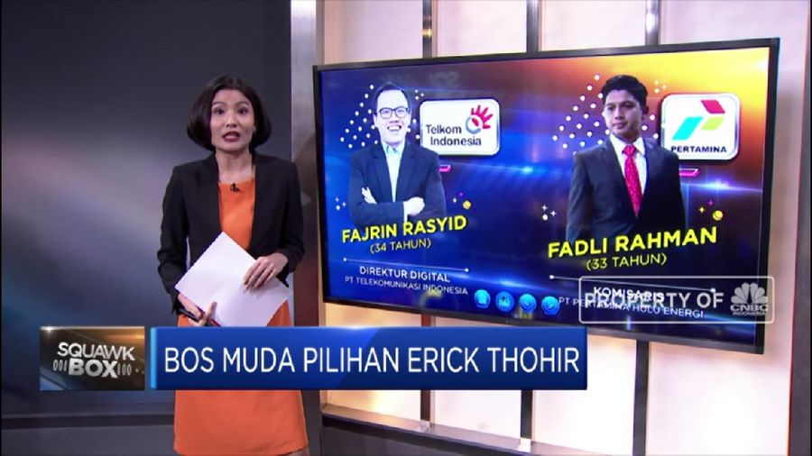 Bos Muda Pilihan Erick Thohir (CNBC Indonesia TV)
