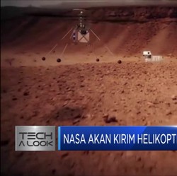 Canggih! NASA Akan Kirim Helikopter Ke Mars
