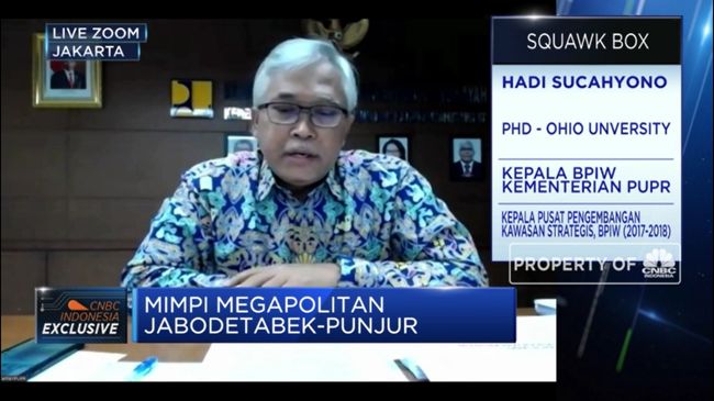 Bpiw Perpres 60 2020 Percepat Penataan Jabodetabek Punjur