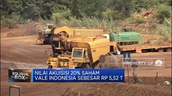 Sah! MIND ID Akuisisi 20% Saham Vale Indonesia