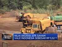 Sah! MIND ID Akuisisi 20% Saham Vale Indonesia