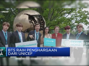 Sebarkan Virus Love Myself, BTS Raih Penghargaan dari UNICEF