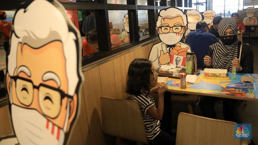 Ilustrasi Restoran KFC. CNBC Indonesia/Andrean Kristianto