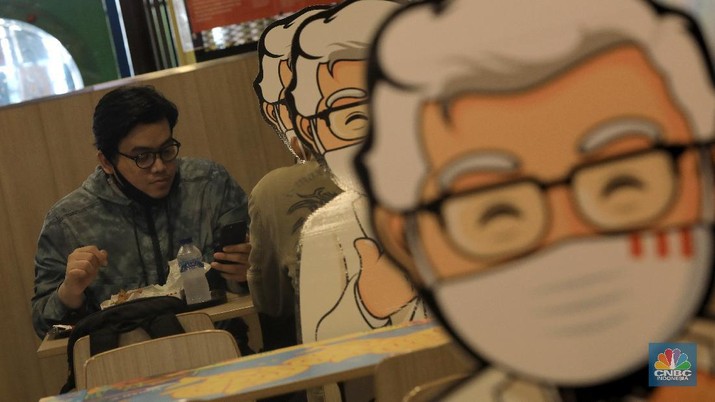 Ilustrasi Restoran KFC. CNBC Indonesia/Andrean Kristianto