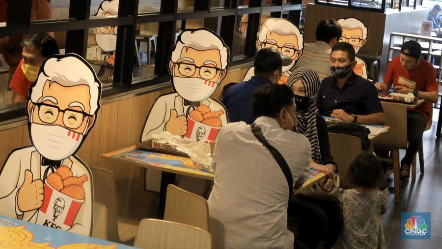 Ilustrasi Restoran KFC. վ/Andrean Kristianto