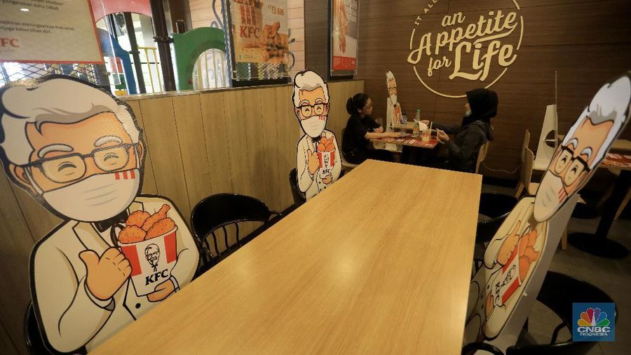 Ilustrasi Restoran KFC. CNBC Indonesia/Andrean Kristianto