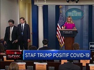 Lagi, Tim Kampanye Trump Positif Corona