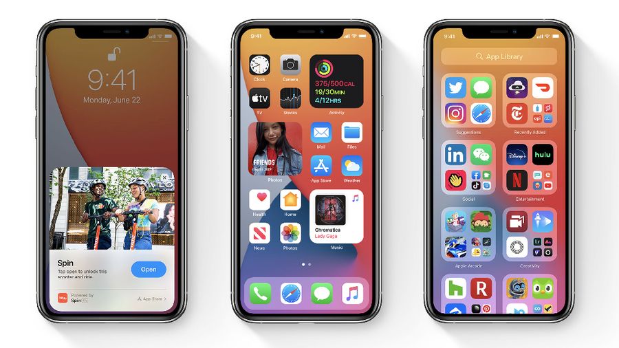 Preview iOS 14. Ist