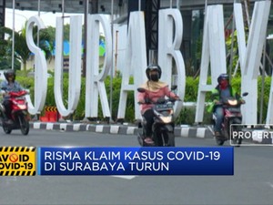Sempat Zona Hitam, Risma Klaim Kasus Corona Surabaya Turun