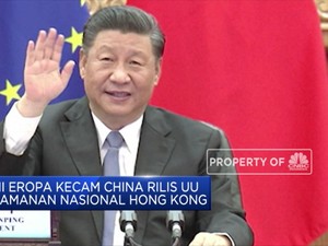 Uni Eropa Kecam China Rilis UU Keamanan Nasional Hong Kong