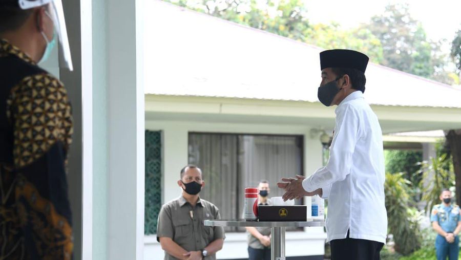 Adaptasi Baru di Istana Kepresidenan. Ist