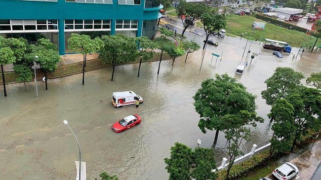 Banjir Bandang Landa Singapura, Kok Bisa?