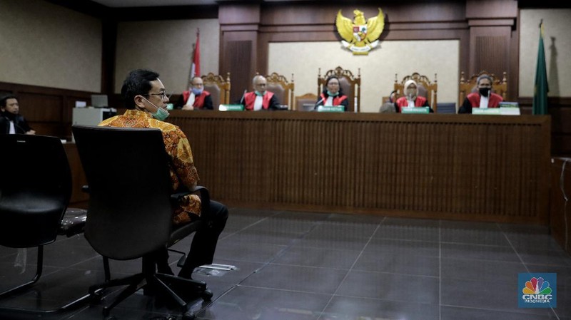 Benny Tjokro. CNBC Indonesia/Muhammad Sabki