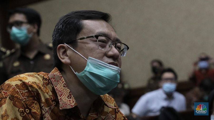 Benny Tjokro. CNBC Indonesia/Muhammad Sabki