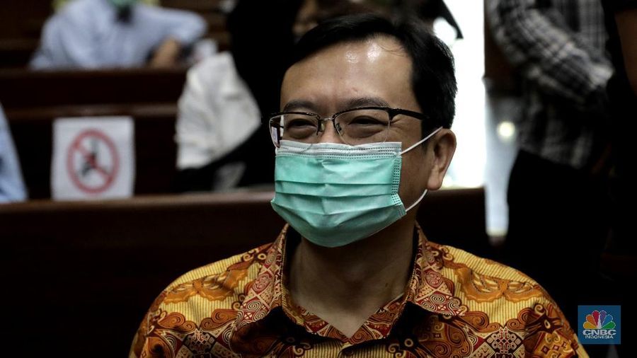 Benny Tjokro. CNBC Indonesia/Muhammad Sabki
