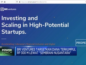 BRI Ventures Jadi Pionir Dana Ventura UMKM Rintisan Digital