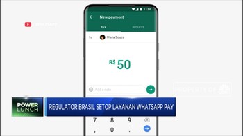 Regulator Brasil Setop Layanan WhatsApp Pay