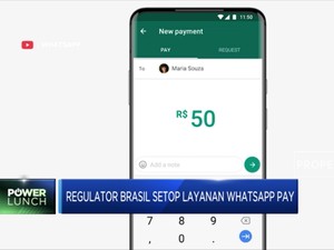 Regulator Brasil Setop Layanan WhatsApp Pay