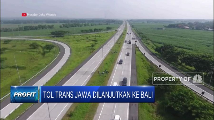 Tol Trans Jawa Dilanjutkan Ke Bali (CNBC Indonesia TV)
