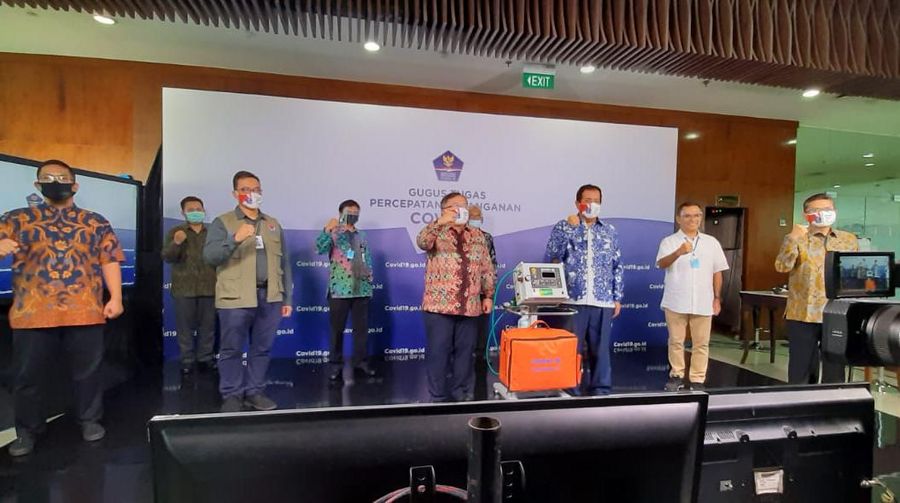 Universitas Indonesia Menyumbangkan Ventilator Hasil Karyanya. Ist