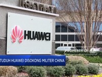 AS Tuduh Huawei Didukung Militer China