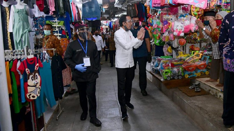 Presiden Akan Tinjau Posko Penanganan dan Penanggulangan Covid-19 Jawa Timur. Dok: Biro Pers Sekretariat Presiden