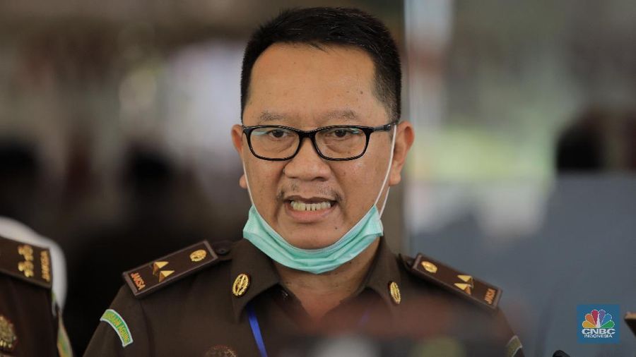 Kapuspenkum Kejaksaan Agung RI, Hari Setiyono. CNBC Indonesia/Andrean Kristianto