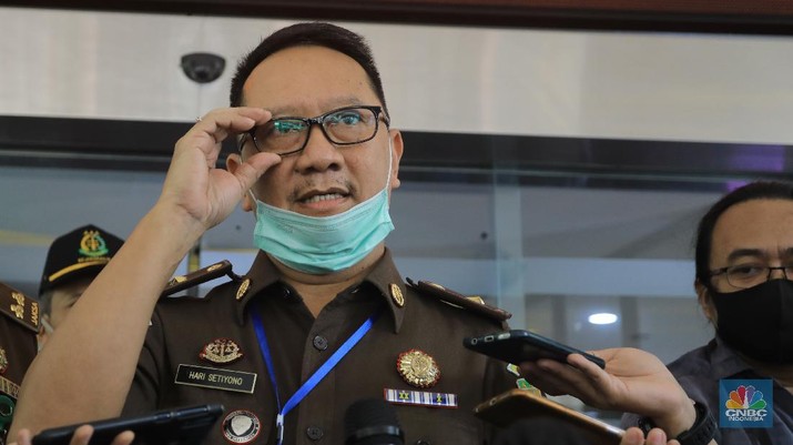 Kapuspenkum Kejaksaan Agung RI, Hari Setiyono. CNBC Indonesia/Andrean Kristianto Kapuspenkum Kejaksaan Agung RI, Hari Setiyono. CNBC Indonesia/Andrean Kristianto