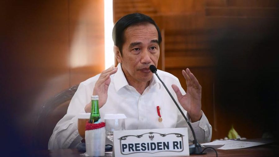 Pengarahan Presiden RI Terkait Penanganan Covid-19 di Jawa Timur, Surabaya. Biro Pers Sekretariat Presiden