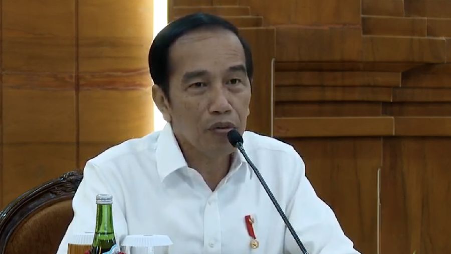 Pengarahan Presiden RI Terkait Penanganan Covid-19 di Jawa Timur, Surabaya. Ist