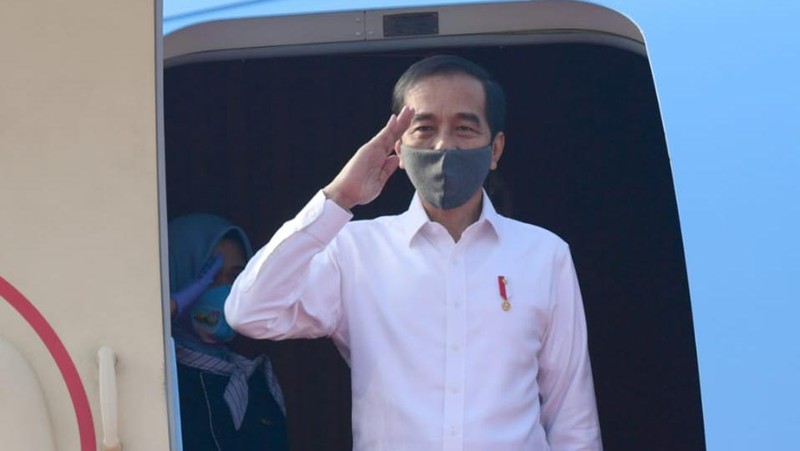 Presiden Akan Tinjau Posko Penanganan dan Penanggulangan Covid-19 Jawa Timur. Dok: Biro Pers Sekretariat Presiden